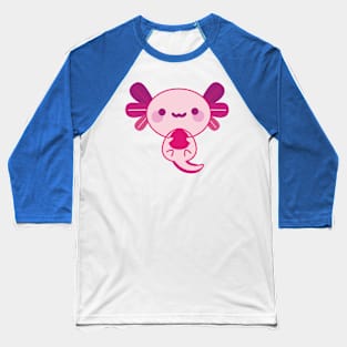 cute axolotl Baseball T-Shirt